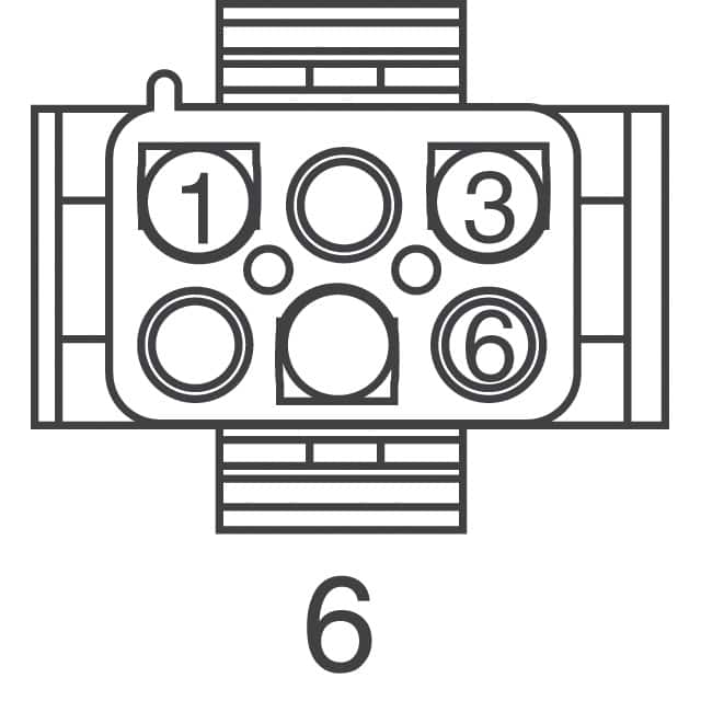 50841060 Molex  Rectangular Connector Housings